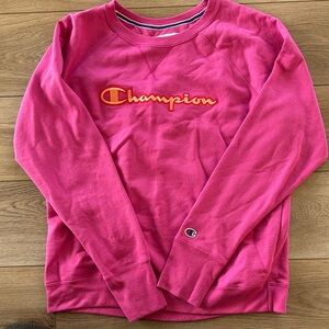 Champion  Fuchsia Sweatshirt